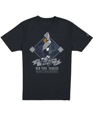 KTZ Looney Tunes New York Yankees T-Shirt "Bugs Bunny" Ne1239" - Black