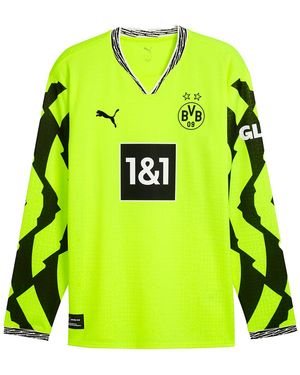 PUMA Bvb Anniversary Culture Jersey Long Sleeve 778750 04" - Green