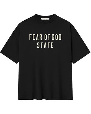 Fear Of God 90's Ss T-Shirt "Jet" 125Sp254470F" - Black