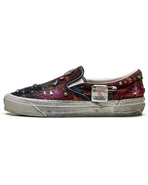 Vans Premium Classic Slip-On "Harris Tweed" Vn000E96Bjn" - Black