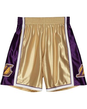 Mitchell & Ness 75Th Swingman Shorts "Nba La Lakers 2009" Smsh4399 Lal09Pppgold" - Black
