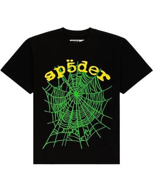 Sp5der Og Web V2 Tee 294" - Green