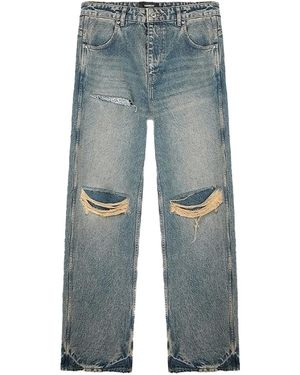 Represent R3D Destroyer Baggy Denim Cream" Mlm60725" - Black