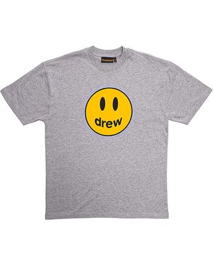 Drew Mascot T-Shirt "Heather" Dr Ss22 668" - Black