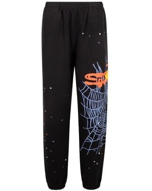 Sp5der Heavy Web Sweatpant 25" - Black