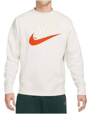 Nike Sportswear French Terry Crew Style "Phantom" Do8891 030" - Black