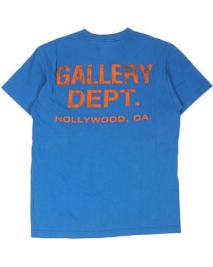 GALLERY DEPT. Vintage Souvenir T-Shirt Gd Vst 1052" - Blue