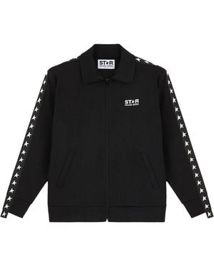 Golden Goose Track Jacket Denis Gmp00875.P000520.80203" - Black