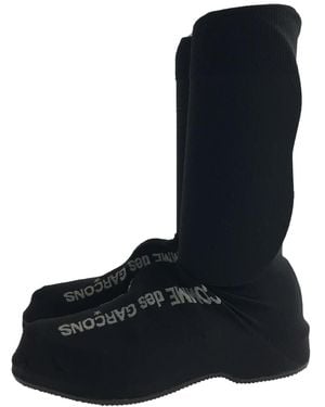 Comme des Garçons George Cox Sock Shoes Lea" Gd K125 001" - Black