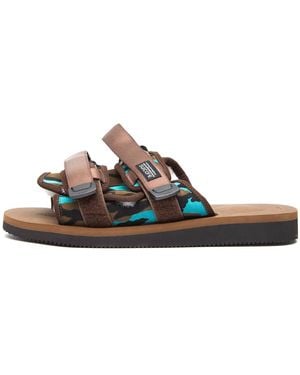 Suicoke Moto Mab Sandal Og 056Mab Pt04 Brwn" - Black