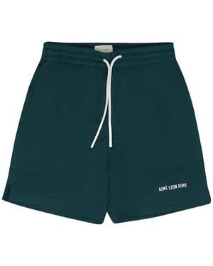 Aimé Leon Dore Logo Gym Shorts Ald Mbtm 0116" - Green