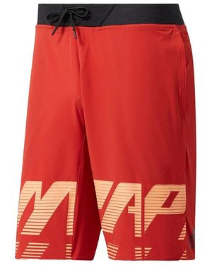 Reebok Crossfit Epic Base Short "Legacy Crimson" Fk4341" - Red