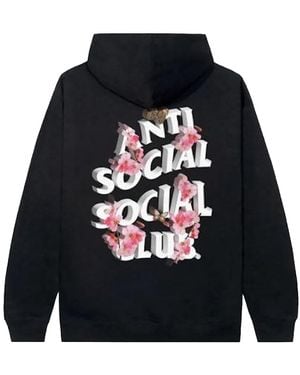 ANTI SOCIAL SOCIAL CLUB 4K Kkoch Hoodie Assc066" - Black