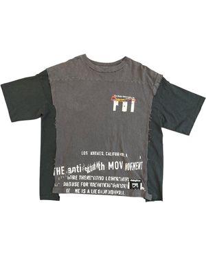 RIVINGTON Moda Apocrypha Quad T-Shirt Mdaq Ss00 Blac" - Black