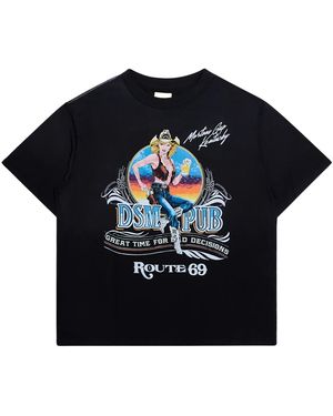DIET STARTS MONDAY Pub Ss T-Shirt Dsm Fa25 036" - Black