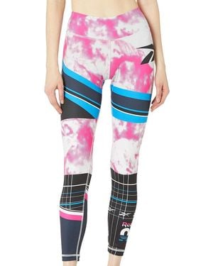 Reebok Workout Ready Myt Aop Tight Fu2420" - Black