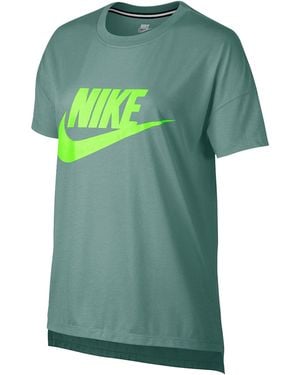 Nike Signal Logo T-Shirt "Cannon Ghost" 821993 046" - Green