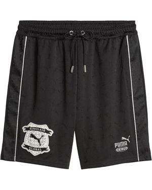 PUMA Sinclair Soccer Shorts 637583 01" - Black