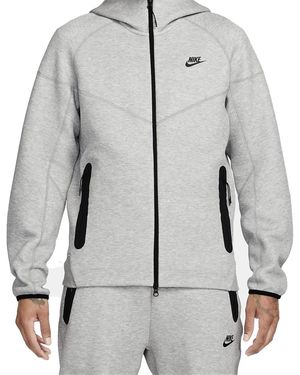 Nike Sportswear Tech Fleece Windrunner Full-Zip Hoodie Fb7921 063" - Black