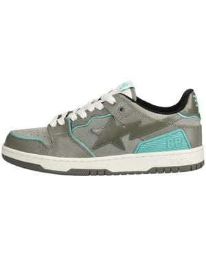 A Bathing Ape Sk8 Sta #2 M1 001Fwi701011I Gry" - Grey