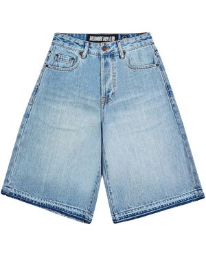 BBCICECREAM Lunar Denim Shorts "Stellar Med" 861 2105 Ste" - Blue