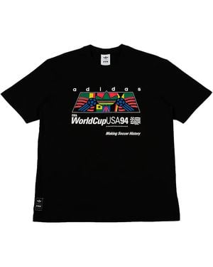 adidas Archive Africa 94 Graphic T-Shirt Kc7920" - Black