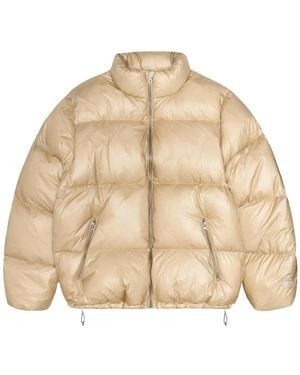 Stussy Down Puffer Parachute Ripstop "Cayote" Stus95" - Black
