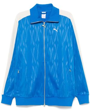 PUMA The Neverworn Iv T7 Track Jacket "Hyperlink" 628459 47" - Blue