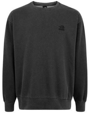 Supreme Tnf Pigment Printed Crewneck "Ss 21" - Black