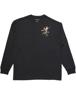 Nike Air Flight Heritage 85 Graphic Crewneck "Off Noir - Black