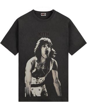 Kith Mick Jagger Concert Photo Vintage T-Shirt "The Rolling Stones - Black