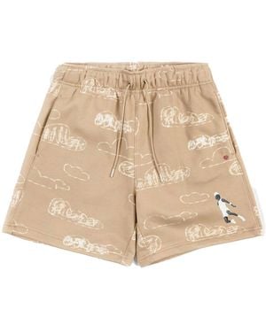 Nike Artist Series By Parker Duncan Brooklyn Fleece Shorts "Desert" Dz3363 277" - Black