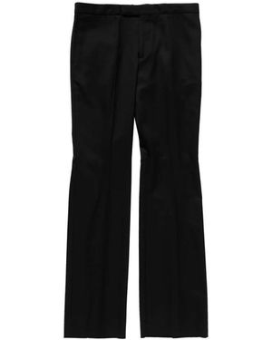 McQueen Kick Back Slim Trousers 847814Quach1000" - Black