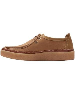 Clarks Clarkwood Moc "Dark Sand" 26176870" - Brown