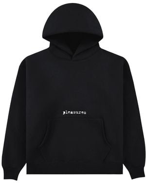 Pleasures Slip Hoodie P25W039" - Black