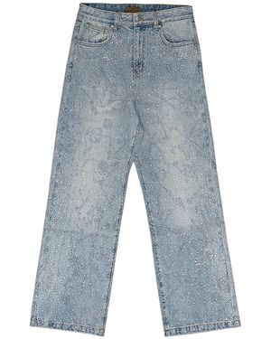 BIRTH OF ROYAL CHILD 20K Zodiac Diamond Denim Brc Mjns 0002" - Blue