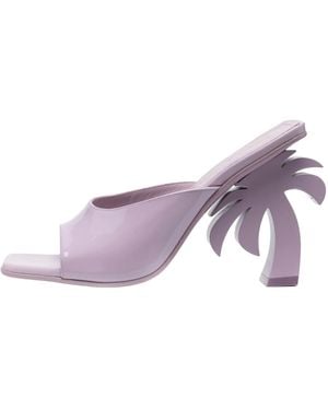 Palm Angels Beach Heels Pwij003F22Lea0013700" - Purple