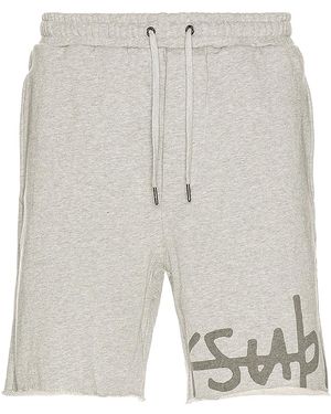 Ksubi 1999 Lofi Trak Shorts Marle" 5000007152 004" - Black
