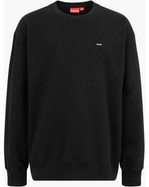 Supreme Small Box Crewneck "Ss21" Su10681" - Black