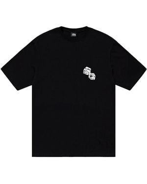 Stussy Shakers T-Shirt Stus448" - Black