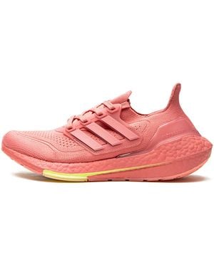 adidas Ultraboost 21 "Hazy Rose" Fy0426" - Red