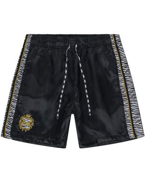 DENIM TEARS One Stripe Shorts Dt961" - Black