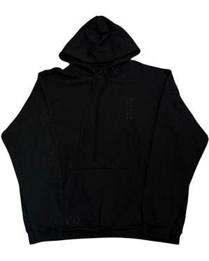Chrome Hearts Miami Exclusive Cemetery Vertical Logo Hoodie Chrm0770" - Black