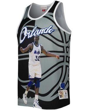 Mitchell & Ness Sublimated Player Tank "Shaquille O'Neal" Tmtk3207 Omayysonbkgy" - Black