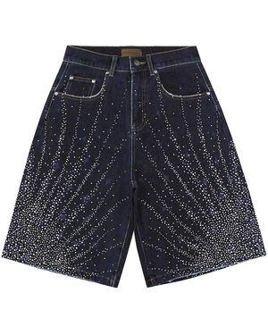 BIRTH OF ROYAL CHILD 20K Starlight Denim Short Bc25Awsp01 Blu" - Blue