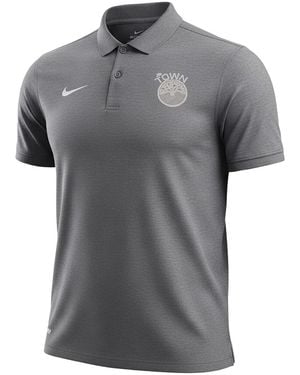 Nike Nba Golden State Warriors The Town Dry Polo M51500 Thetown" - Black