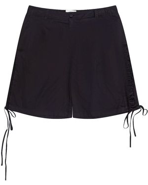 McQueen Laced Utility Shorts 865159Qtaeo1000" - Black