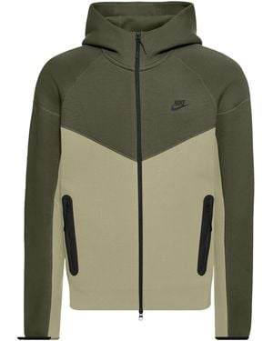 Nike Sportswear Tech Fleece Windrunner Full-Zip Hoodie "Neutral/Medium/ Fb7921 276" - Green