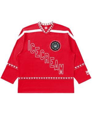 ICECREAM Party On Long-Sleeve Jersey "Goji Berry" 451 8308" - Red