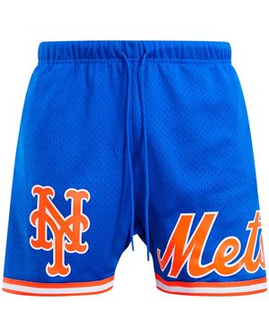 Pro Standard New York Mets Mesh Shorts "Royal" Lnm333039 Ryl" - Blue